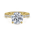 Winslow 14K Yellow Gold Round Diamond Engagement Ring (Setting Only) - 1