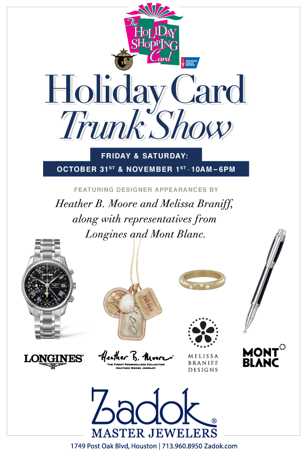 Zadok Holiday Card Trunk Show