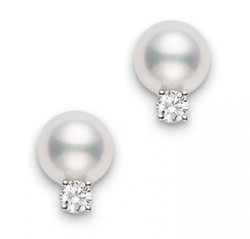 Mikimoto Pearl Earrings