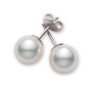 Mikimoto Every Day Essentials Akoya Pearl Stud Earrings PES752W-1