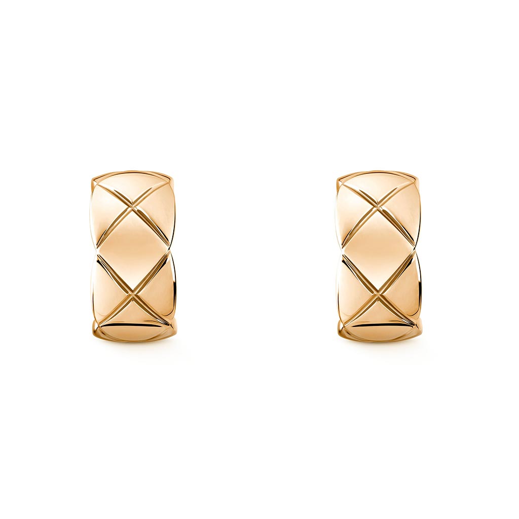 Coco Crush Earrings (Metal: 18K Beige Gold)