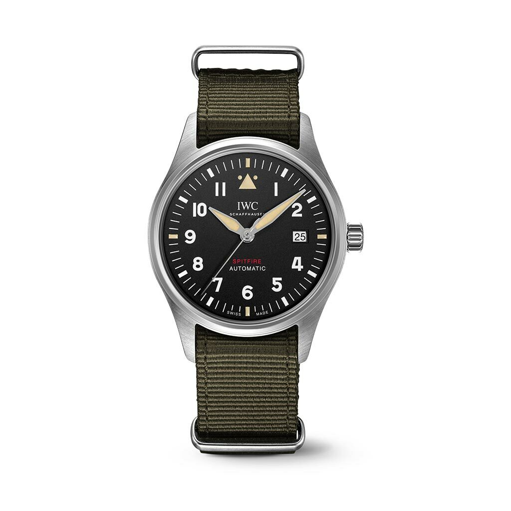 IWC Schaffhausen Pilots Automatic Spitfire SS Watch IW326805